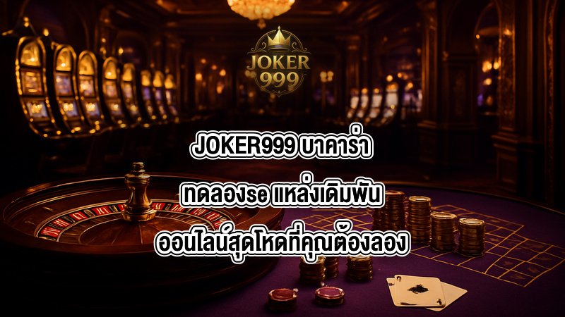JOKER999 บาคาร่าทดลองse